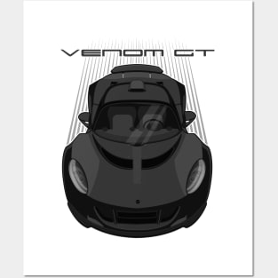 Hennessey Venom GT 2011-2017 - Black Posters and Art